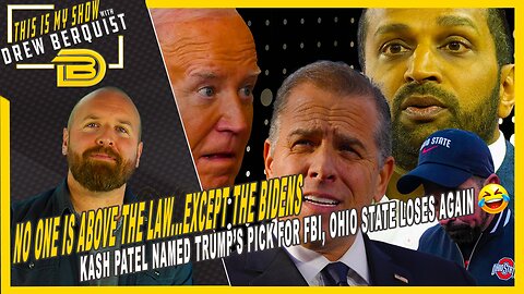 Kash Patel Named FBI Director | Joe Pardons Hunter | CFB Rivalry Weekend Chaos | 12.2.24