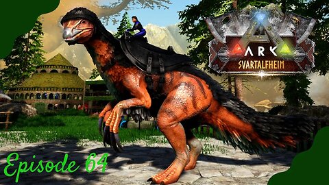 Svartalfheim; Easy Wood Gathering, Update, and Leveling Therizinos!- ARK - Episode 64