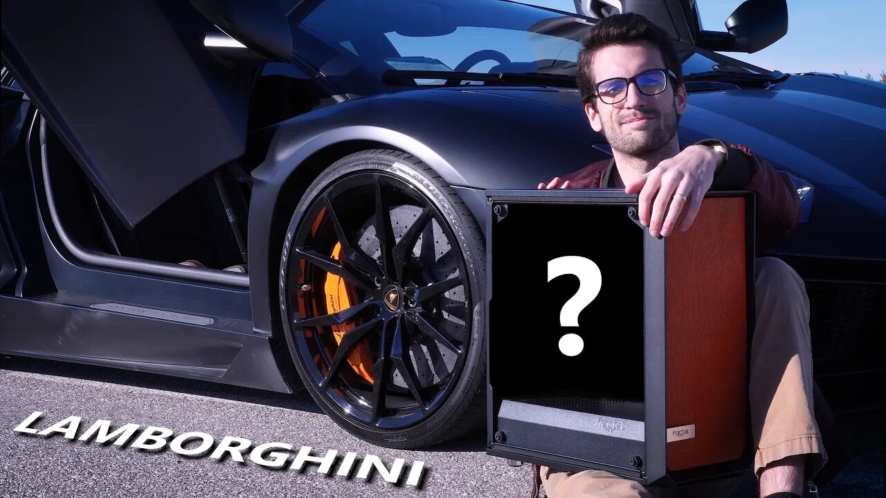 Building a Lamborghini Inspired Gaming PC and Giving It Away!