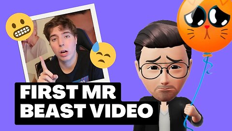 The First @MrBeast Video Ever!! Not The Greatest 😰🤢🤮