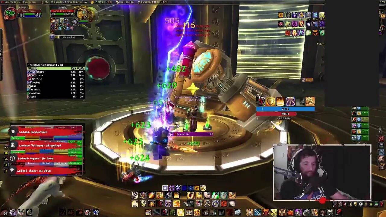 Paladin Tank driving Ulduar raid night!