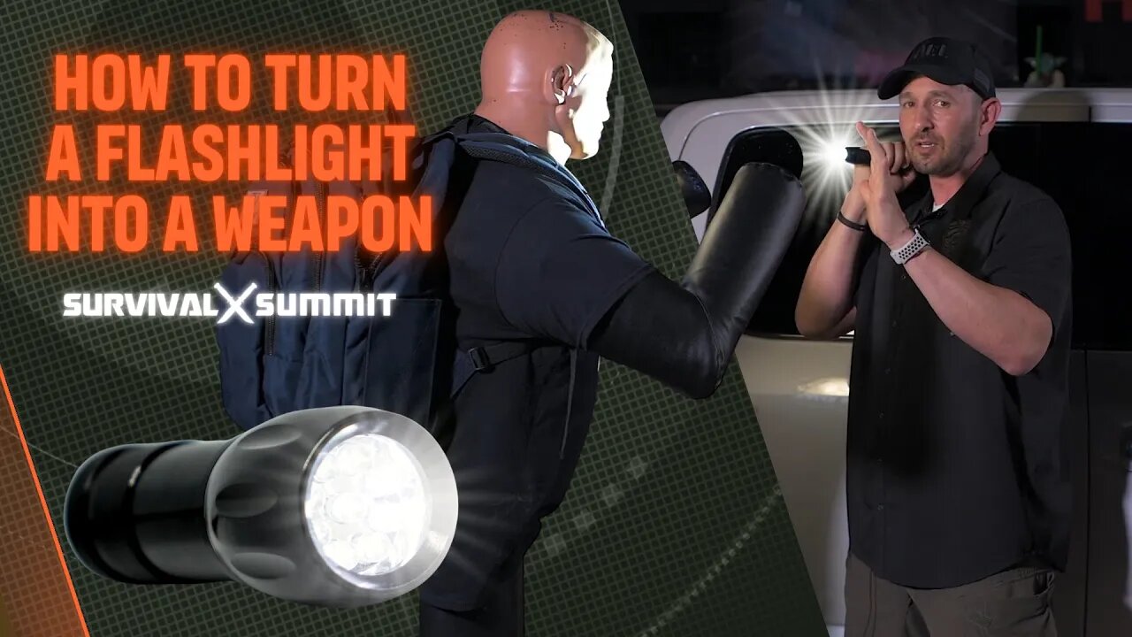 How To Turn A Flashlight Into A Weapon (Survival Skills) | The Survival Summit