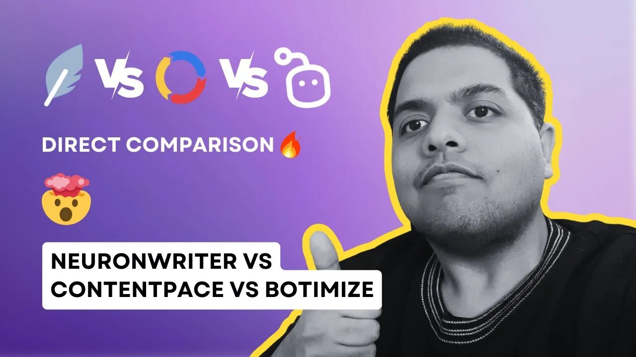 ContentPace VS Neuronwriter VS Botimize | Direct Comparison | Best SEO Optimization Tools 🔥