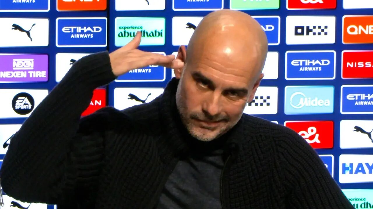 'IT'S OUR FAULT STEVEN GERRARD SLIPPED!' | Pep Guardiola's EXPLOSIVE FFP press conference PART TWO