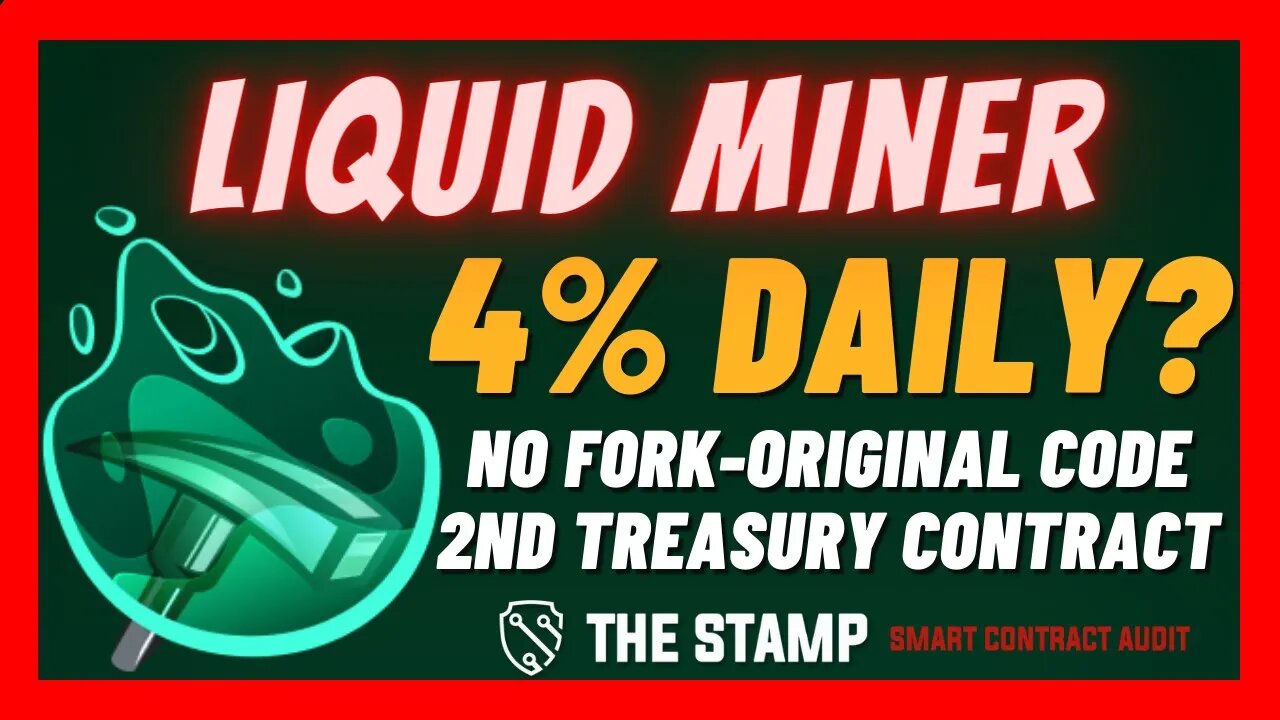 LIQUID MINER Review 💧Up To 2% - 4% In Daily BUSD Rewards 🚀 All You Need To Know From Audit TO Z 🎯