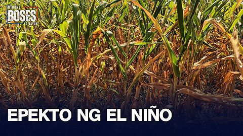 FULL INTERVIEW | Pinsala sa agrikultura dahil sa epekto ng El Niño, umakyat pa sa P5.9-B