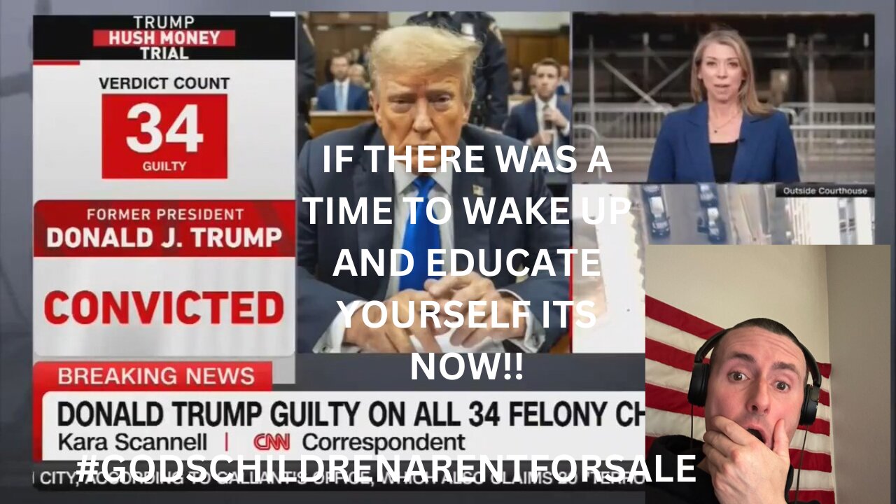 TRUMP DROPS THE MOST POWERFUL AD EVER AS HE GETS CHARGED WITH 34 BOGUS CHARGES IN COUR TODAY!