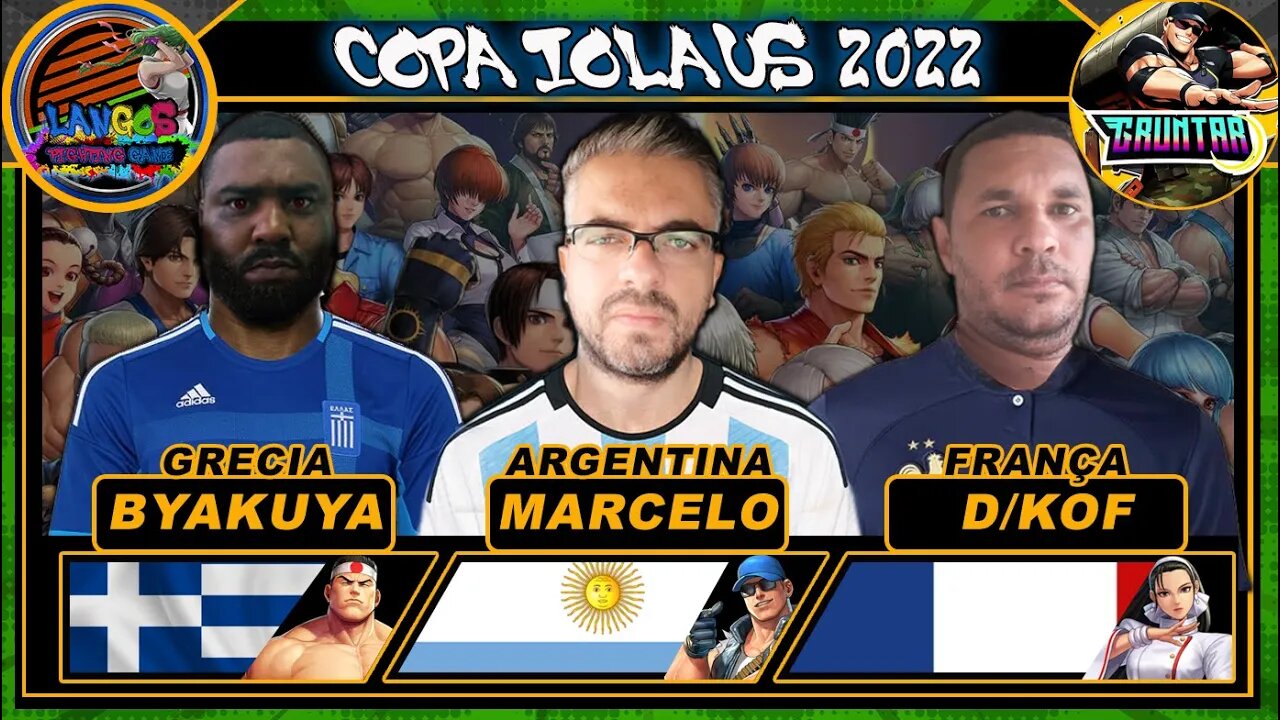 SEMIFINAL COPA IOLAUS KOF 98 - WSS BYAKUYA / RONIN D KOF / MARCELO SOARES / LIVE 459