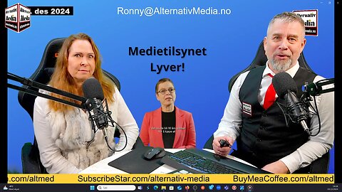 Medietilsynet med misinformasjon i en kampanjefilm om misinformasjon på sosiale medier.