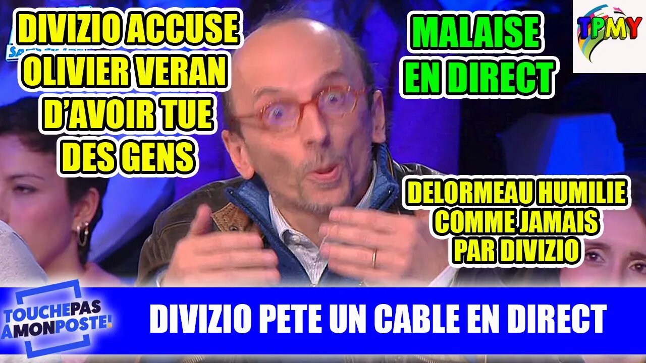 Fabrice Di Vizio crée la polémique sur TPMP "Olivier Veran a T*é des gens" #delormeau #hanouna