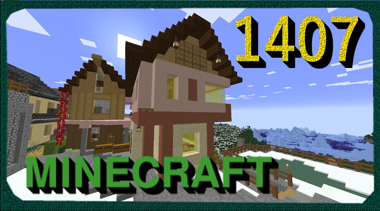 Lets Play Minecraft Episode – 1407 Top-Heavy House