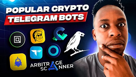 Automate Your Gains 📈 Best Crypto Telegram Bots to Watch in 2025 🤖🤑