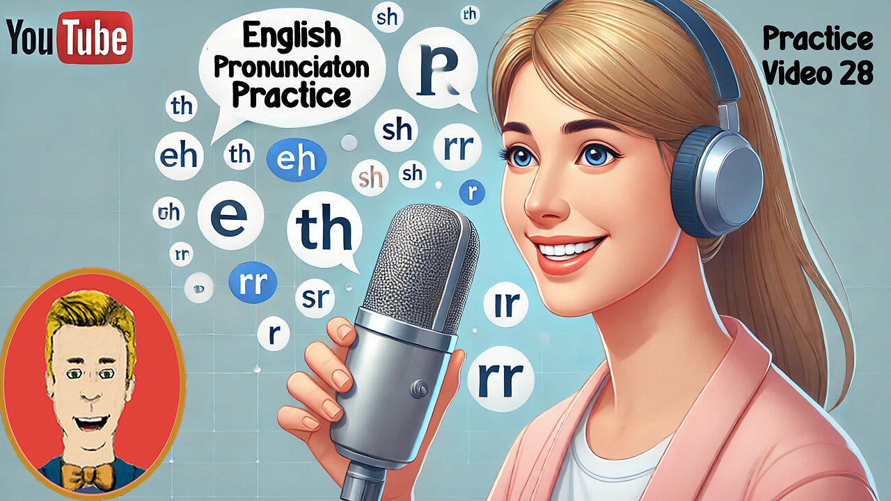 Pronunciation Practice! Ep 28: Improve English Pronunciation practice vocabulary