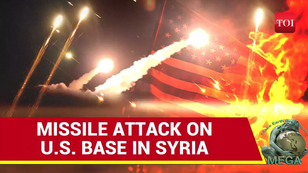 U.S. Military Base Bombarded With Missiles In Syria Amid Israel-Iran Conflict - Report | Watch