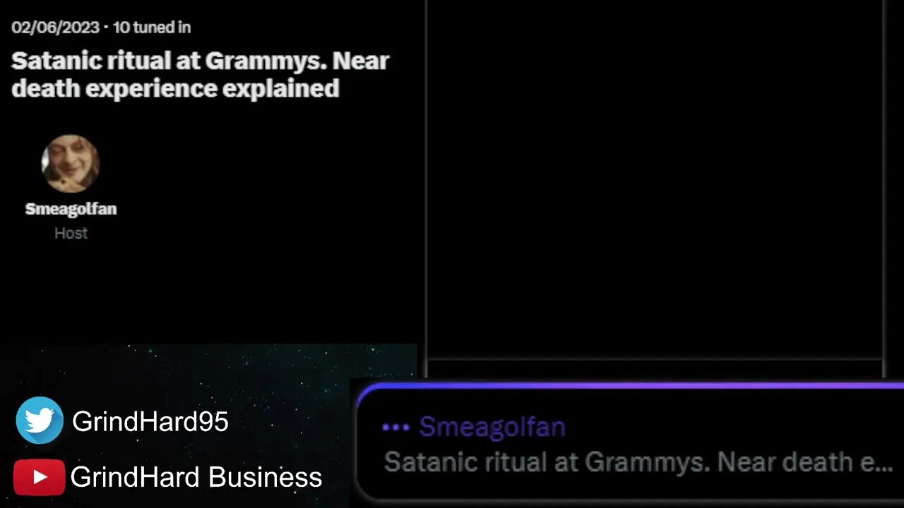 Satanic ritual at Grammys. Near death experience explained | Twitter Spaces | 6 Feb 2023