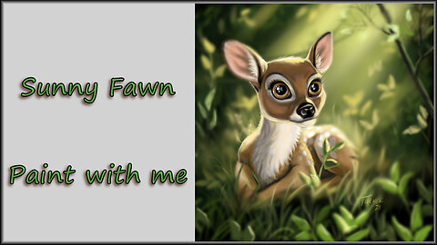 Sunny Fawn - brought to you by Virtually Art