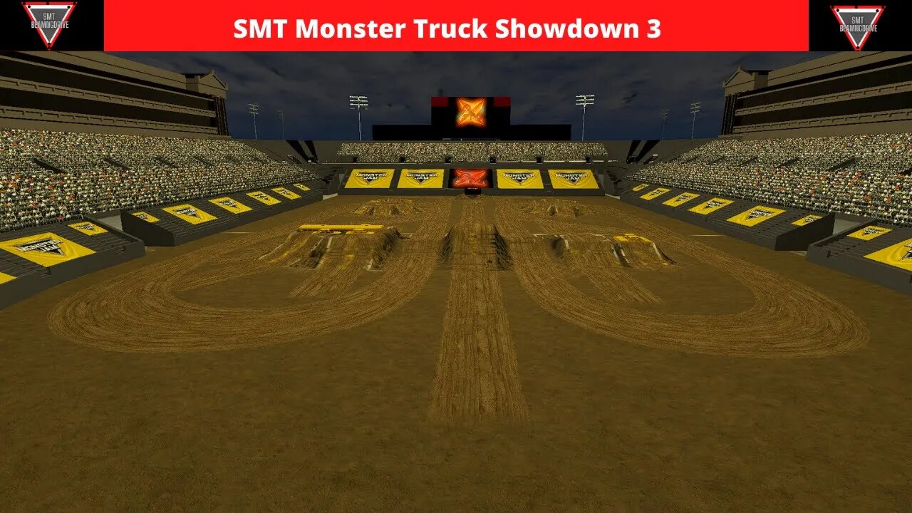 SMT Monster Truck Showdown Episode 3 BeamNG.Drive Monster Jam #BeamNGDriveMonsterJam