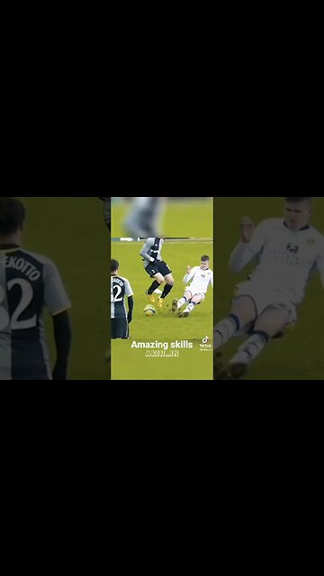 Amazing skills in soccer