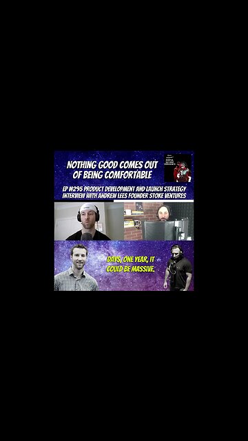 Nothing Good Comes Out of Being Comfortable - Clip From Ep 295 Interview With Andrew Lees