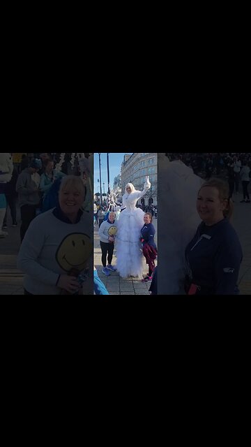 Ice Queen winter Marathon cancer research #london