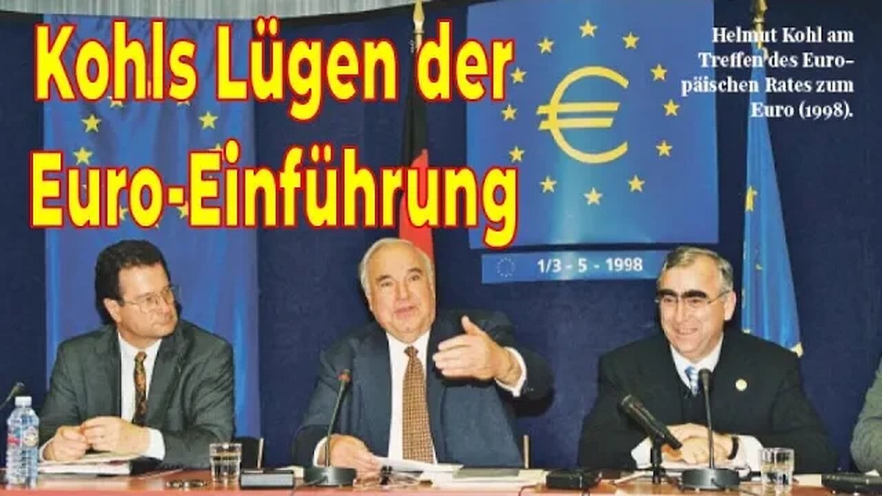 Euro-Einführung: Wie Helmut Kohl Deutschland ins Verderben stürzte – Expresszeitung 24