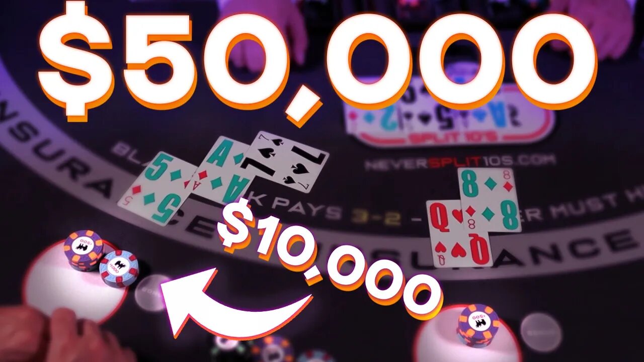 $50,000 BLACKJACK ROLLER COASTER - Collectible Giveaway - E.163