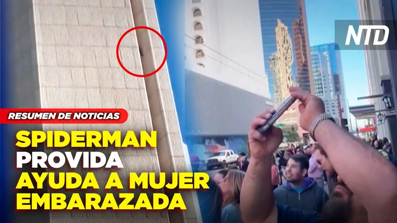Spiderman provida escala torre en Phoenix; Blinken y Pentágono responden sobre globo chino