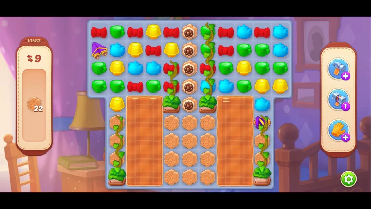 Playrix Homescapes Gameplay Walkthrough Level 10582