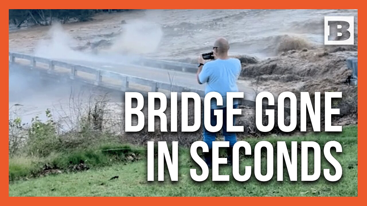 "Get Outta the Way!" East TN Bridge Collapses amid Powerful Helene Flood