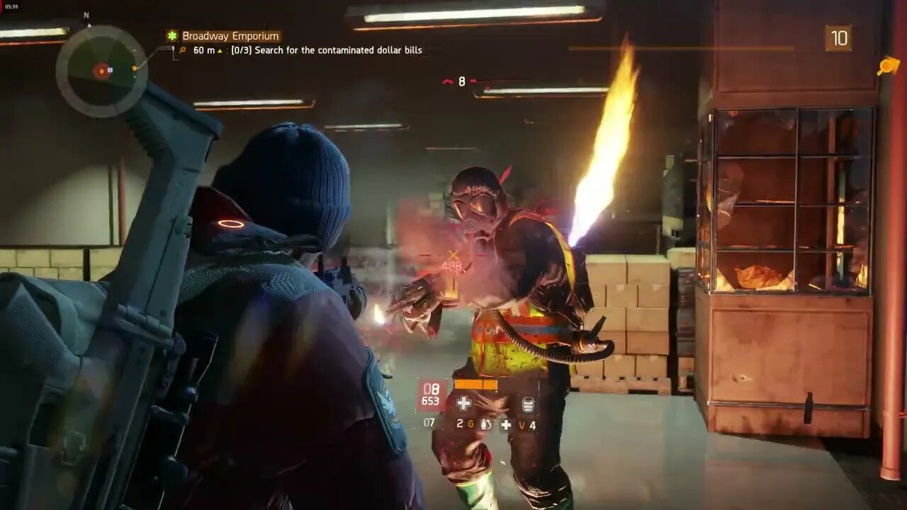 Tom Clancy's The Division Broadway Emporium Mission Garment District Level 08