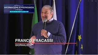 Conferenza Informazione e Propaganda: intervento di Franco Fracassi, giornalista