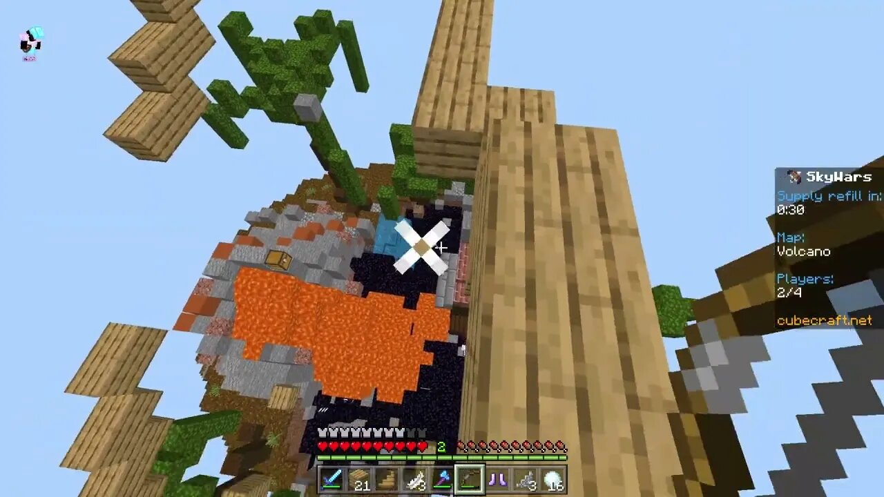 destroyed EVERY NOOB (even my homie) In Skywars CHAOS