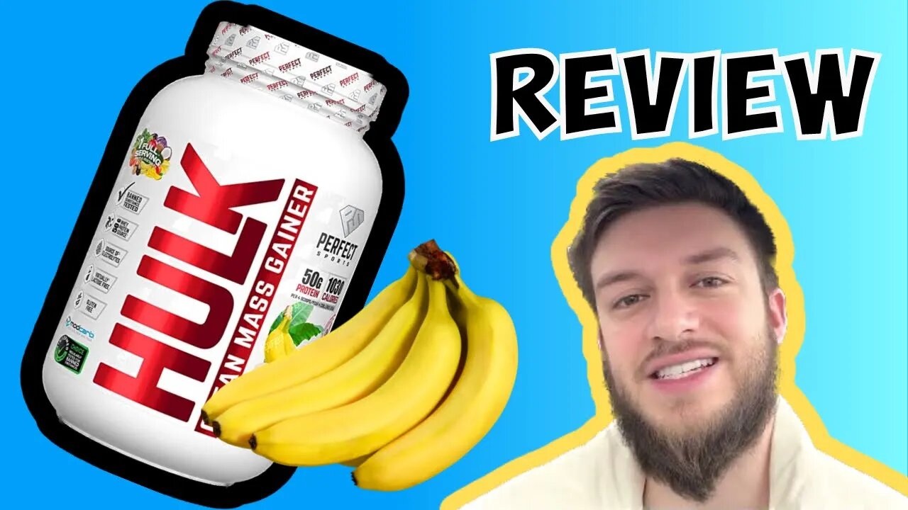 Hulk Clean Mass Gainer Perfect Sports Banana review