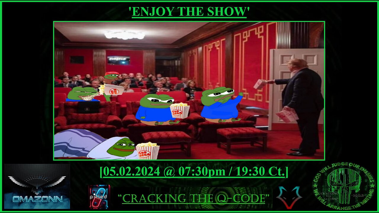 "CRACKING THE Q-CODE" - 'ENJOY THE SHOW'