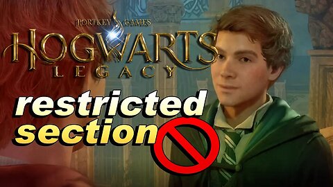 Hogwarts Legacy - Restricted Section - The Library