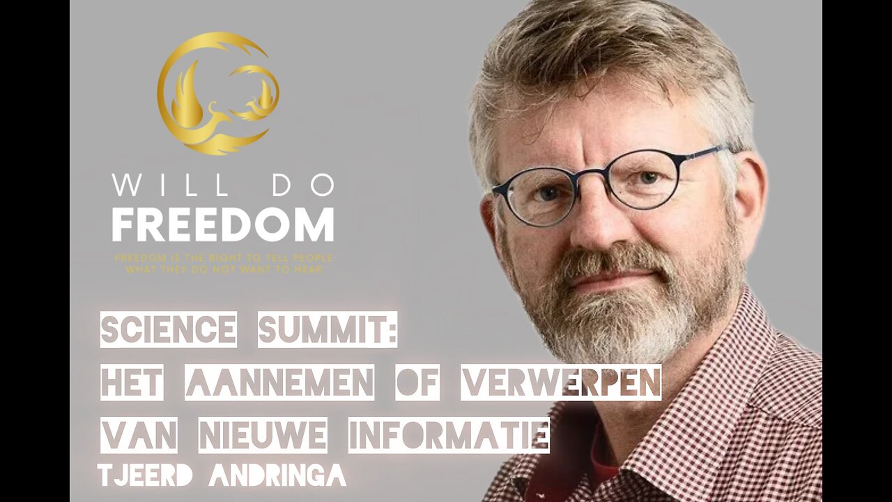 Science Summit met Tjeerd Andringa: Het aannemen of verwerpen van nieuwe informatie