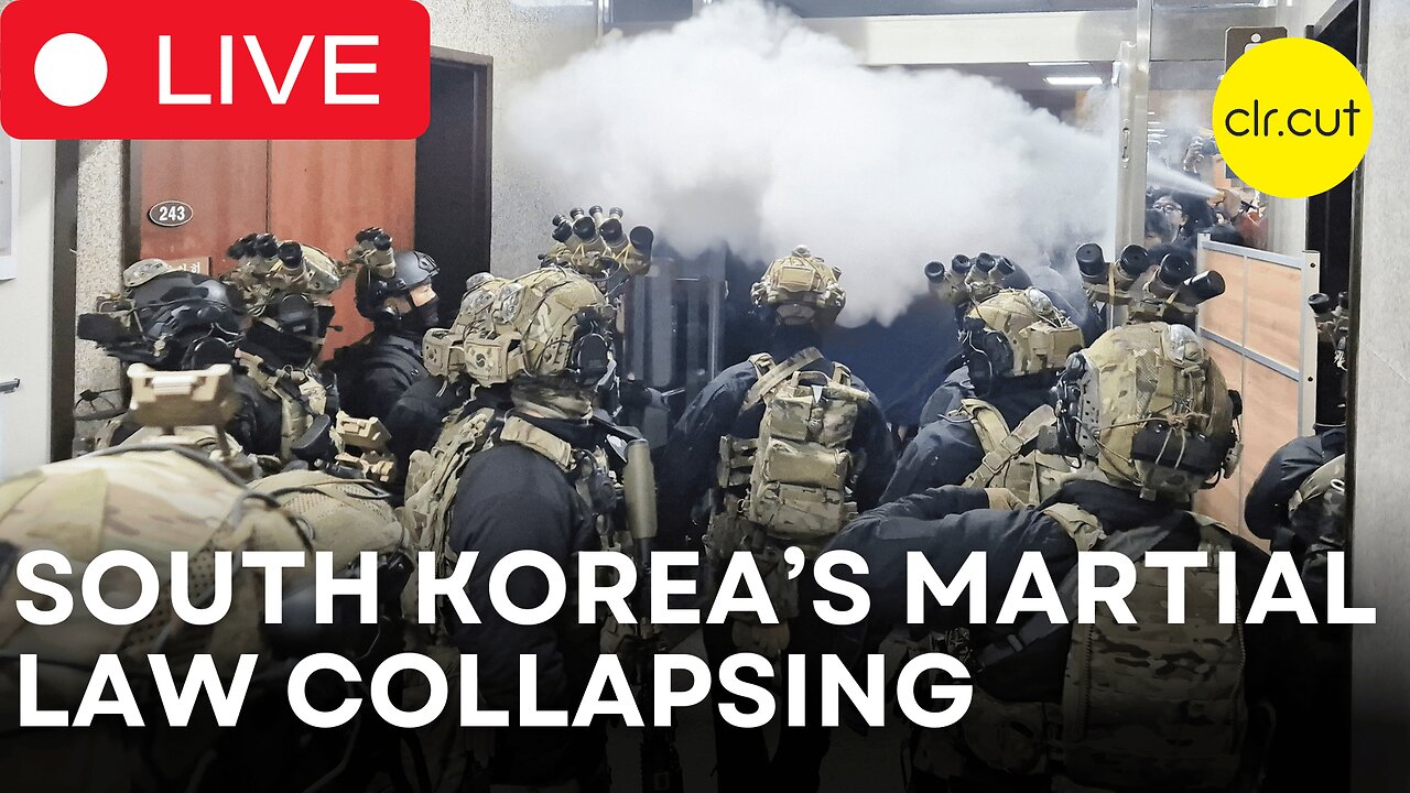 LIVE | South Korea in Crisis: Police and Military Defy Martial Law, Facing Punishment for Sedition