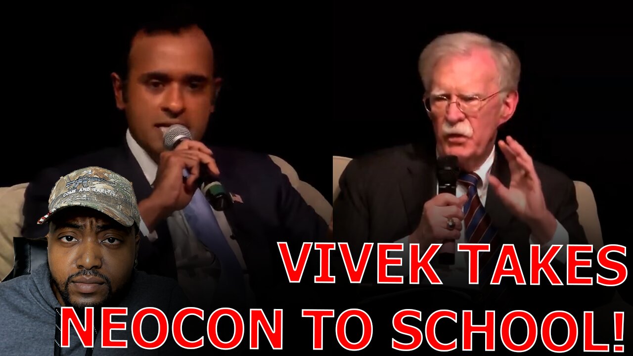 Vivek Ramaswamy SCHOOLS Never Trump NEOCON John Bolton On His DISASTEROUS Ukraine War Solution!