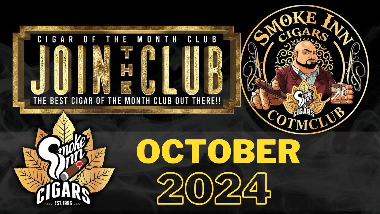 Smoke Inn Cigar of the Month Club October 2024 | Cigar prop