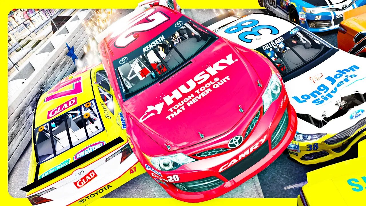 TEXAS TURNS INTO TALLADEGA // NASCAR 2013 Career Mode Ep. 35