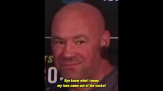 Dana White films himself live streaming whilst driving without a seatbelt