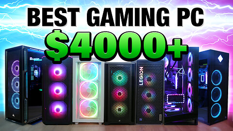 Best Gaming PC $4000+ in 2024