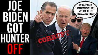 Hunter Biden Gets Presidential PARDON From Joe Biden!! His Crimes For The Last DECADE Are EXCUSED!!