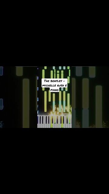 Easy Rush E Piano - Michelle by Beatles. Subscribe For More. #rushe #nocopyrightmusic #shorts