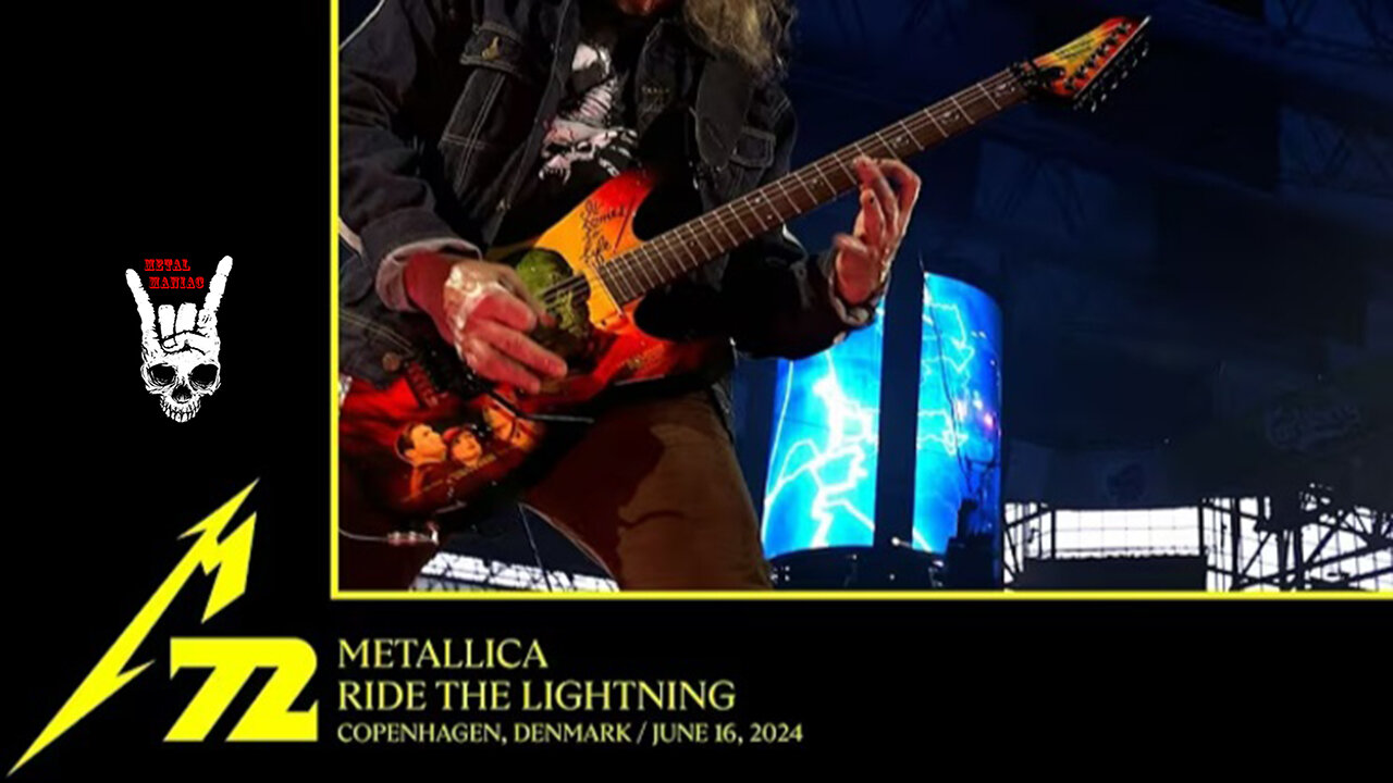 Metallica - Ride the Lightning (Copenhagen Denmark - June 16 2024)