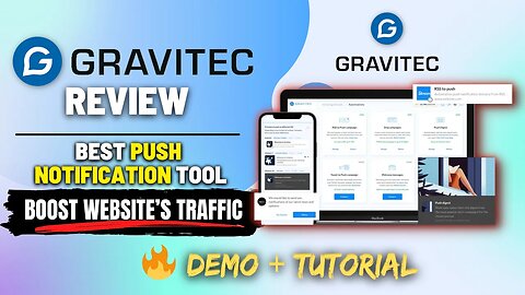 Gravitec Review (2023 Updated) | Best Web Push Notification Tool