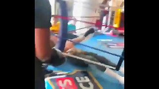 Down goes Tyson Fury