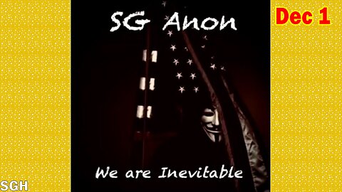 SG Anon & Laura Greenwood BIG Intel: "SG Anon Important Update, Dec 1, 2024"