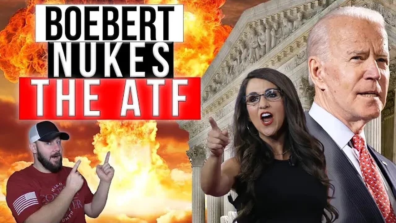 EPIC! Lauren Boebert goes HAM on ATF on House Floor... She NAILS this one phenomenally...