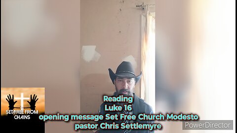 Luke 16 opening message Set Free Church Modesto pastor Chris Settlemyre